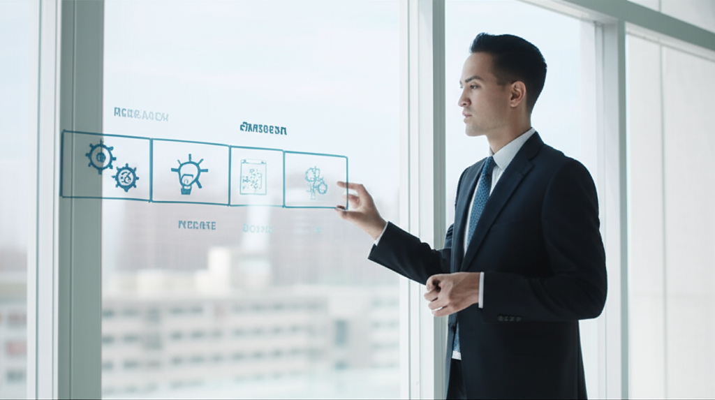 An intelligent automation workflow for client acquisition