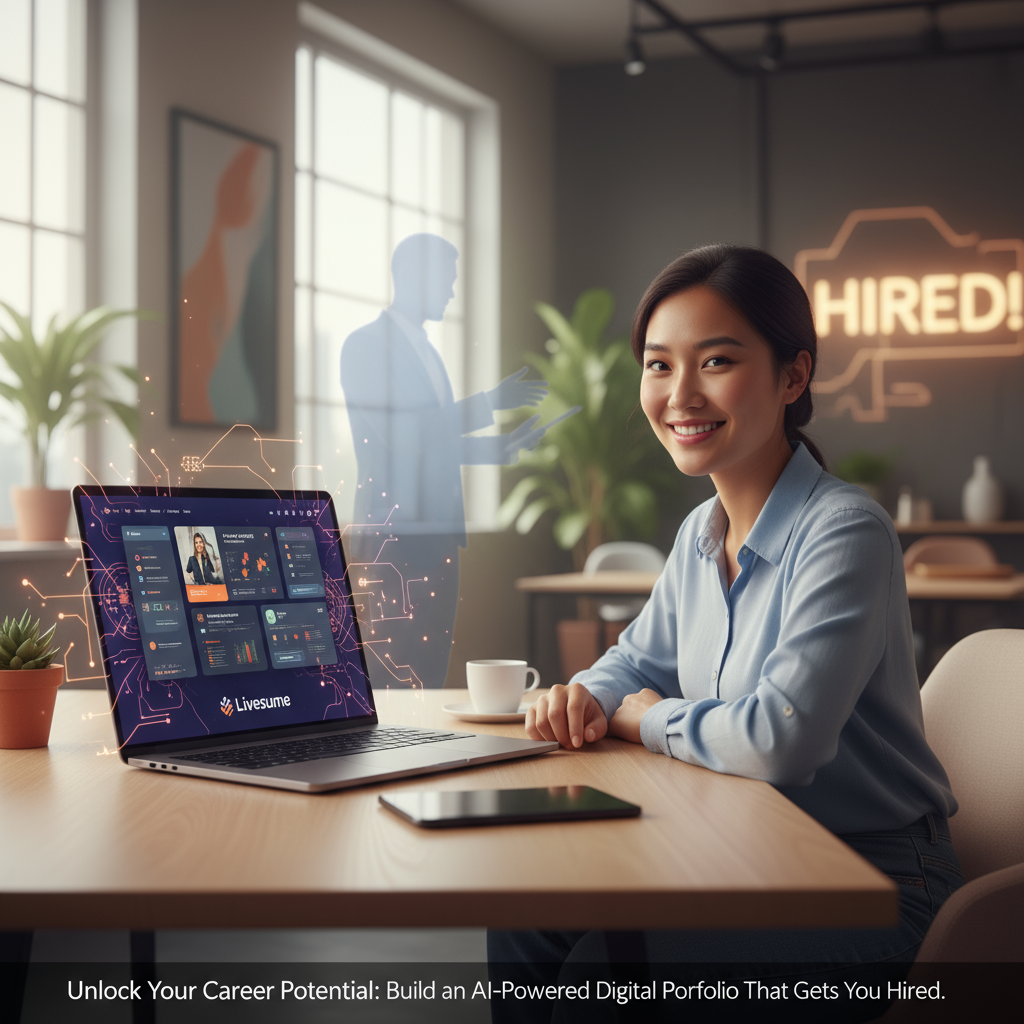 How to Build a Digital Portfolio with AI (That Actually Gets You Hired)