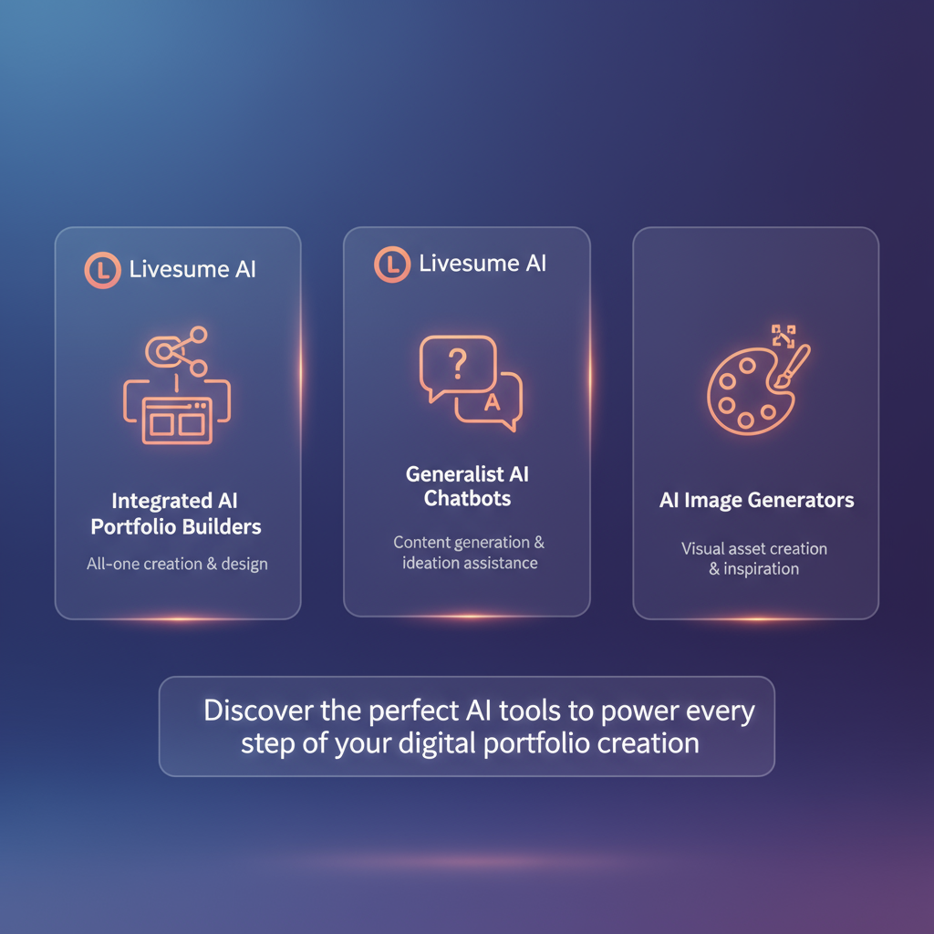Comparing different AI tools for portfolio creation