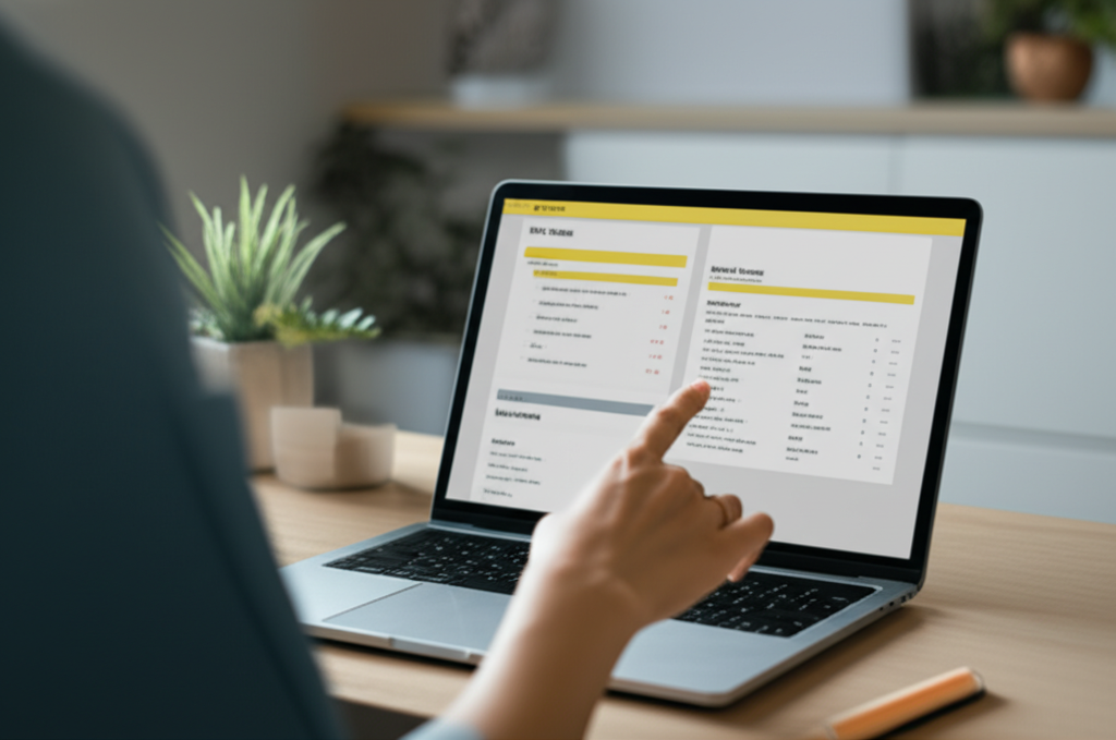 An AI assistant helping to build a professional resume on a computer screen.