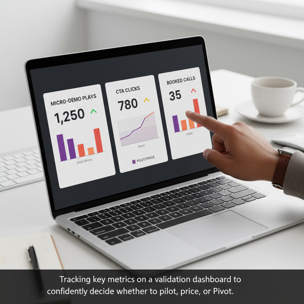 Validation dashboard