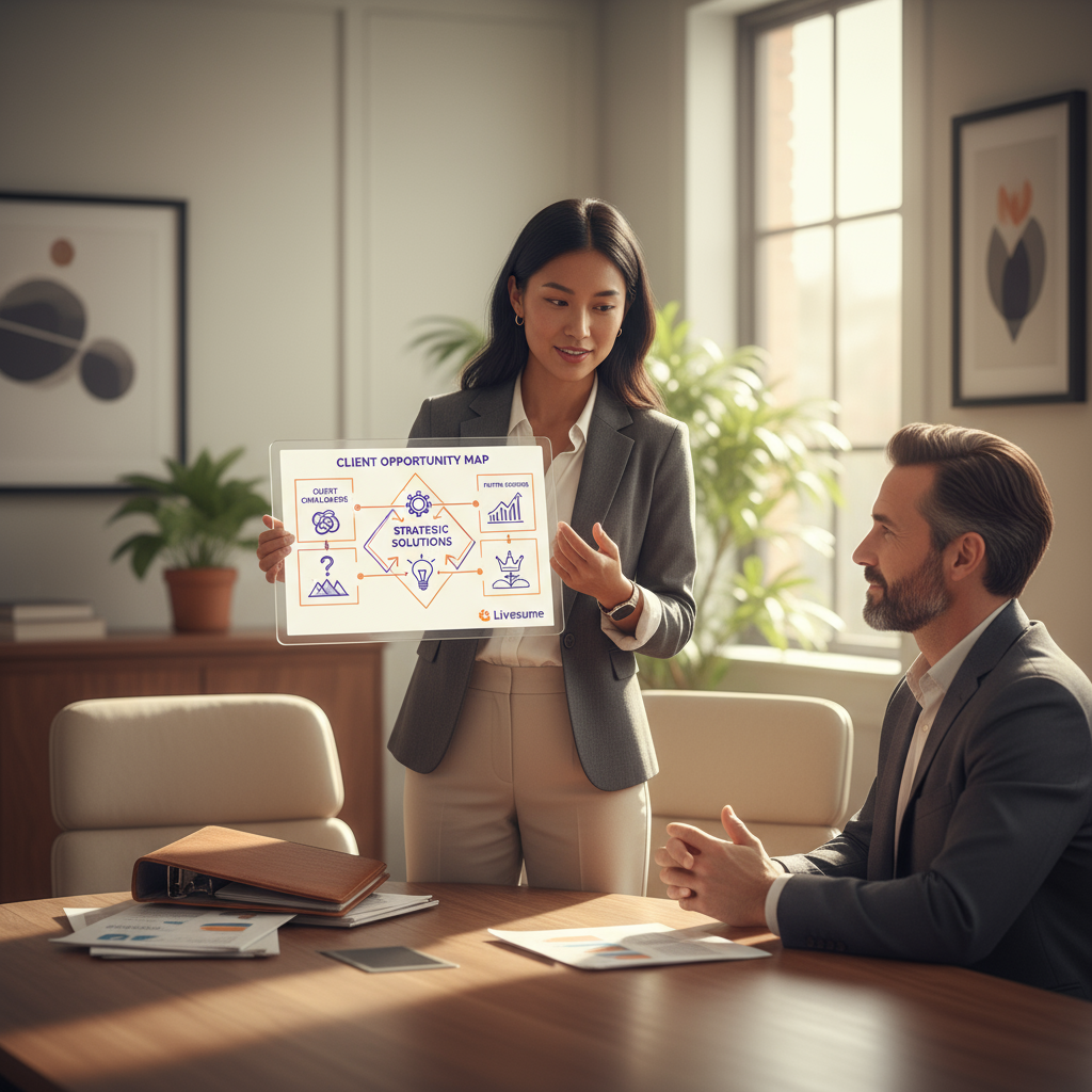 The Client Opportunity Map: Ditch the Portfolio, Sell the Strategy