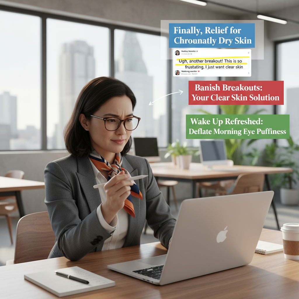 Problem-first headline