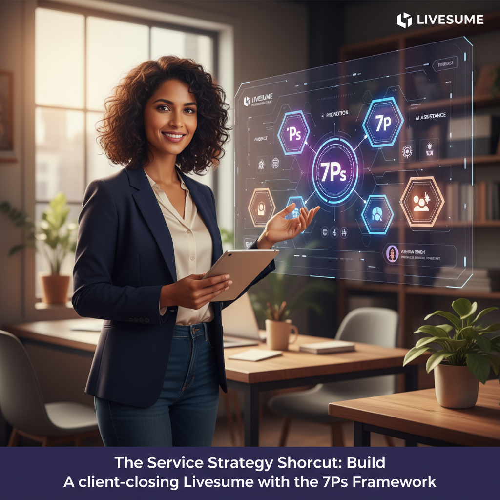 The Service Strategy Shortcut: Build a Client-Closing Livesume with the 7Ps Framework