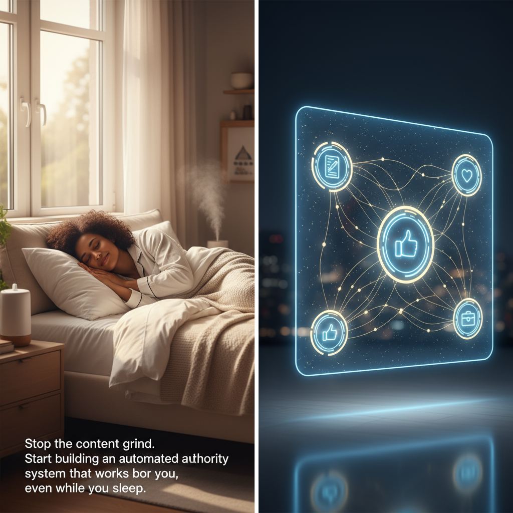 The Automated Authority System: A 5-Step Framework to Build Your Personal Brand While You Sleep